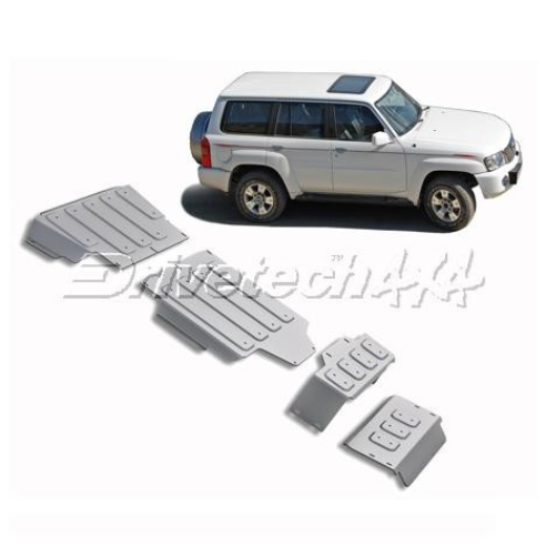 DT-UBA06 Drivetech 4x4 Underbody Armour by Rival suitable for 3.0L turbo diesel Nissan Patrol GU Wagon (2005-09)