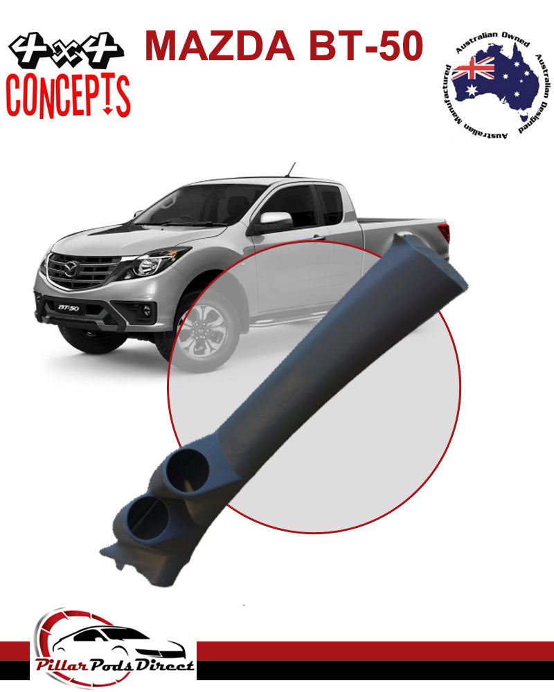 Gauge Holder Pod For Mazda BT50 (2006-2011) - Clip-On A-Pillar Mount For 52mm/60mm 2in Gauges