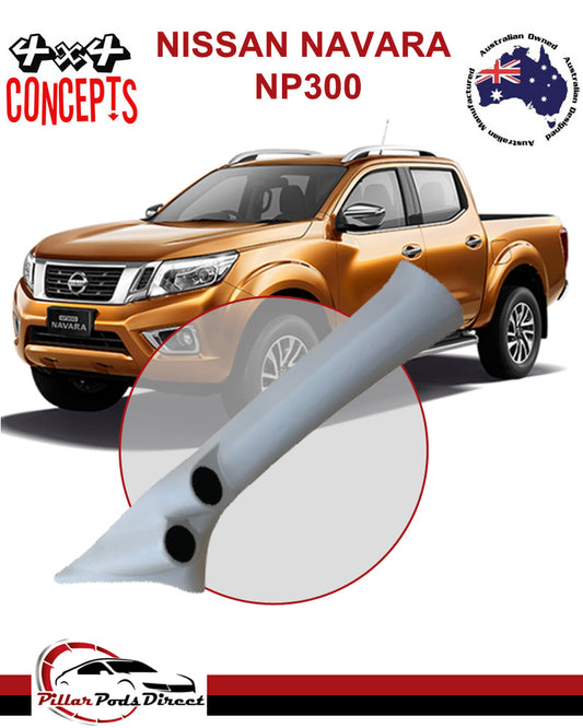 NISSAN NAVARA NP300 2 GAUGE PILLAR POD PAINTED FACTORY GREY (NP3002P)