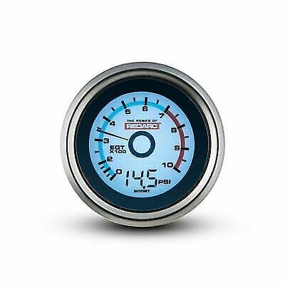 REDARC EGT & BOOST PRESSURE 52MM GAUGE 35PSI : G52-EB